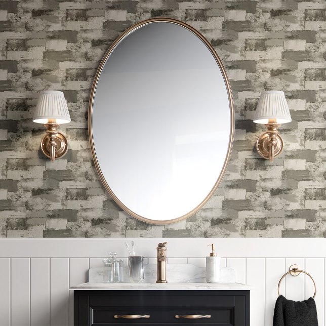 Papier Peint Bloc de béton gris (Créateur téléchargé)