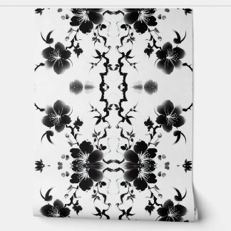 Papier Peint Blossages de défilement vintages