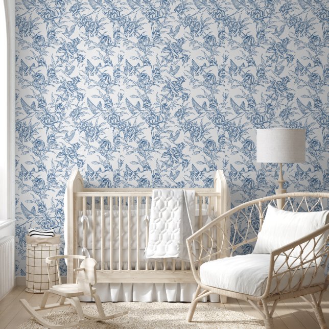 Papier Peint Blue French Toile (Enfants)