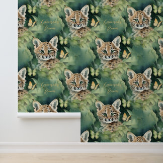 Papier Peint Bobcat Cute bébé animal personnalisé