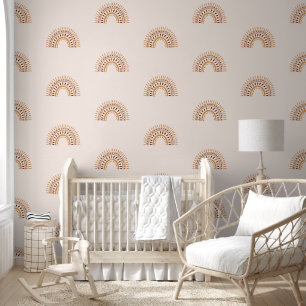 Papier Peint Boho Arc-en-ciel