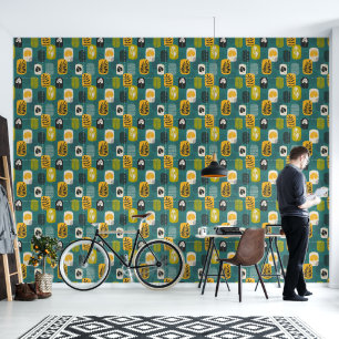 Papier Peint Boho botanique 2
