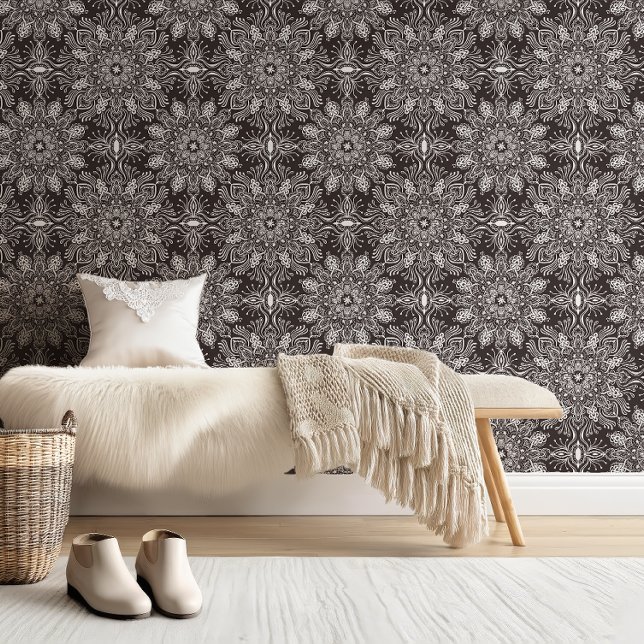 Papier Peint Boho Chic Barkley Mandala (Créateur téléchargé)