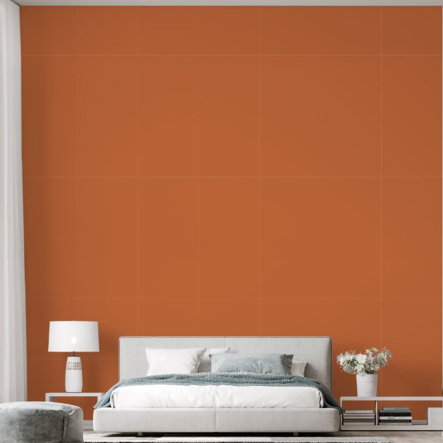 Papier Peint Boho  Peach à carreaux (Chambre à coucher)