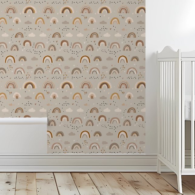 Papier Peint Boho Rainbows Browns (Créateur téléchargé)