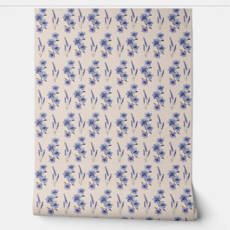 Papier peint botanique floral esthétique Fleur