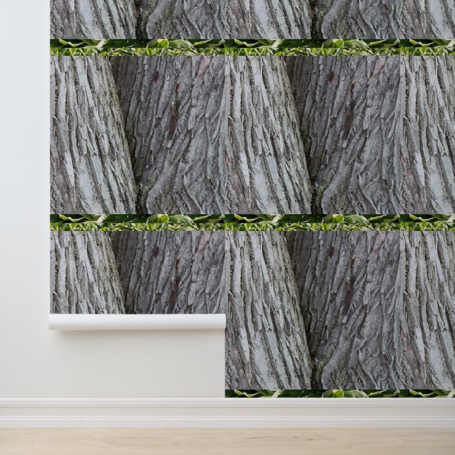 Papier Peint Botanique Imprimer Plantes Arbres Woods Motif Text (Application)