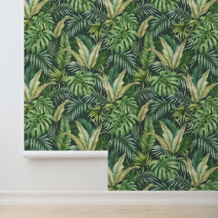 Papier Peint Botanique tropicale