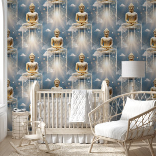 Papier Peint Bouddha Energy - motif hydrocoloré 12