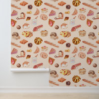 Boulangerie fine illustrations beignes gâteau de p