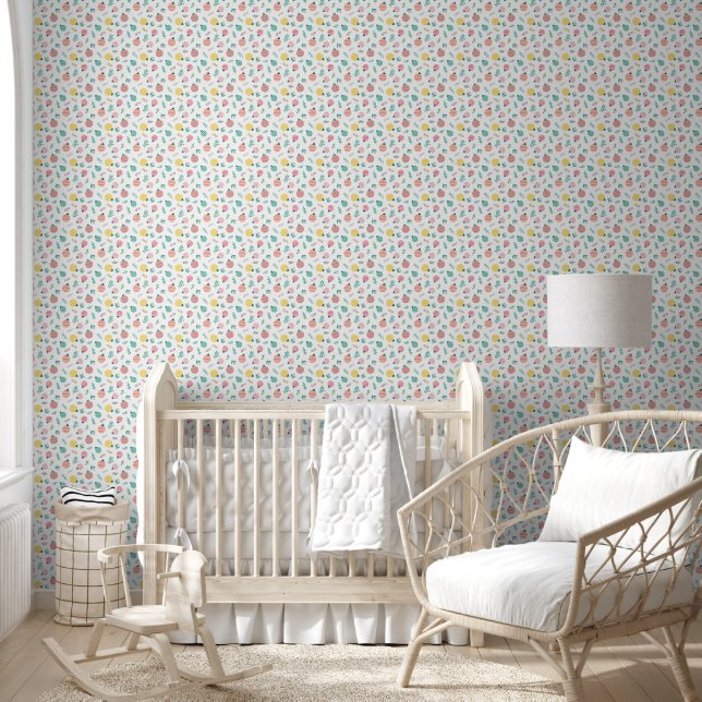 Papier Peint Branches et ornements Motif (Enfants)