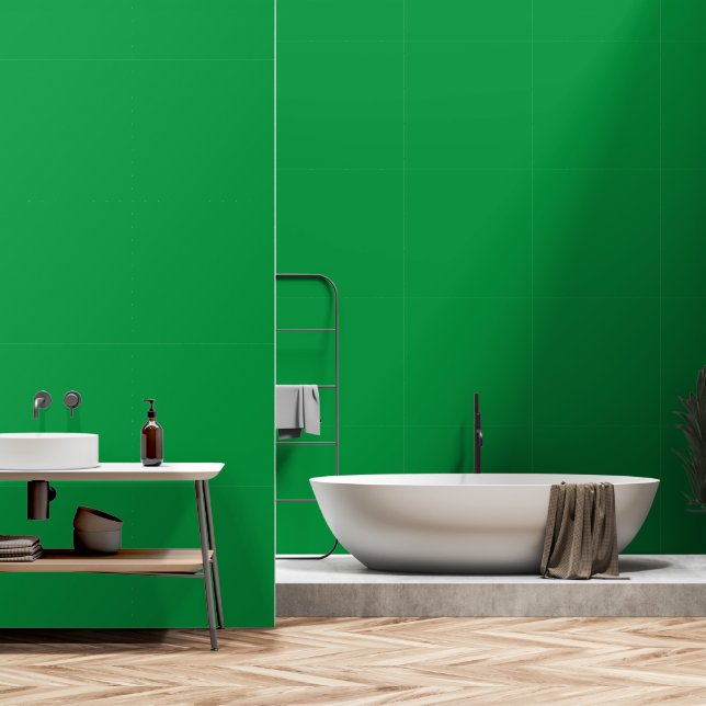 Papier Peint Bricolage Kelly Green Simple Authority® (Salle de bain)