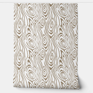 Papier Peint Brown et blanc