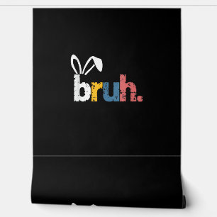 Papier Peint Bruh Bunny Pâques mignonne mème pour les enfants _