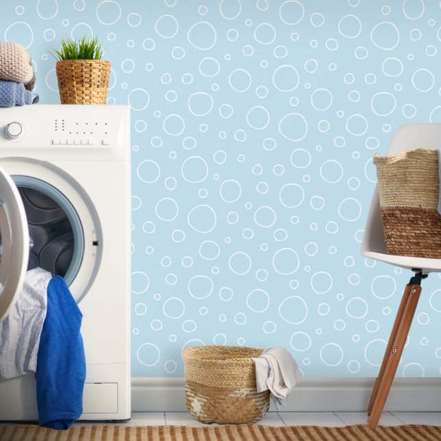 Papier Peint Bulles partout où blanc (Créateur téléchargé)