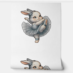 Papier Peint Bunny Ballet Ballerina Rabbit Ballet Bunny Danse T