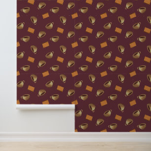 Papier Peint Cafés et biscuits au chocolat Cafétéria Cuisine