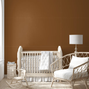 Papier Peint Caramel Brown couleur solide tendance   Élégant