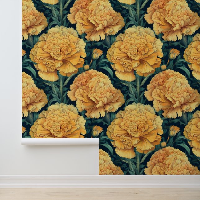 Papier Peint Carnation vintage (Application)