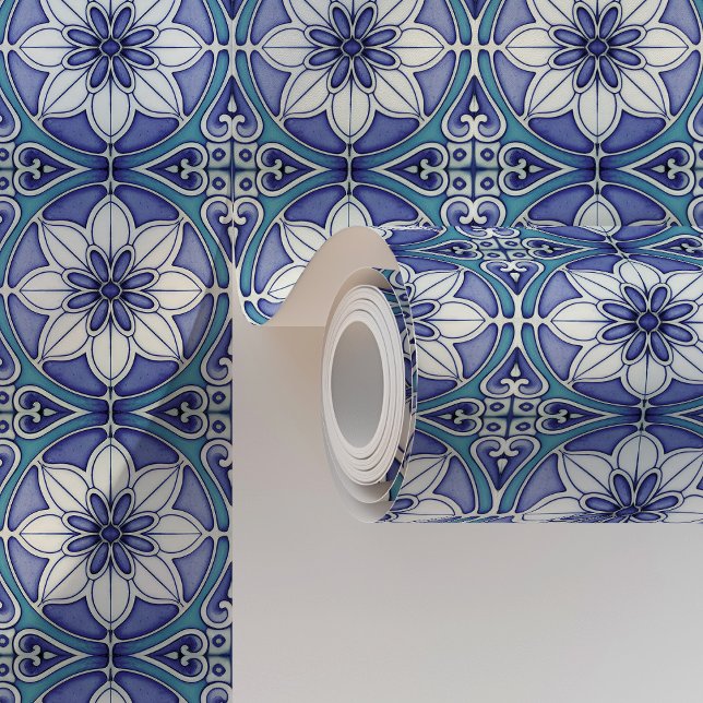 Papier Peint Carrelage Azulejo (Créateur téléchargé)