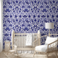Carrelage bleu ottoman en Chine