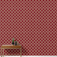 Carrés de Bourgogne sur Tan et White