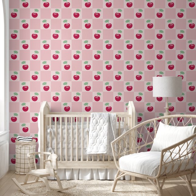 Papier Peint Carton de contrôle Cherry Blush (Enfants)