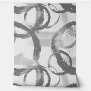 Papier Peint Cercles d'or Formes circulaires