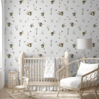 Champignon Cottagecore Abeilles florales