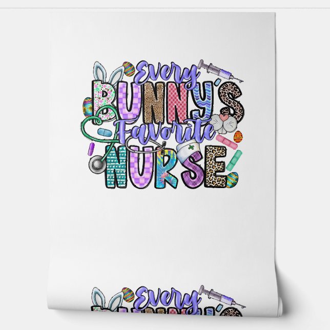 Papier Peint Chaque Bunnys Infirmière Favorite (Déroulement)
