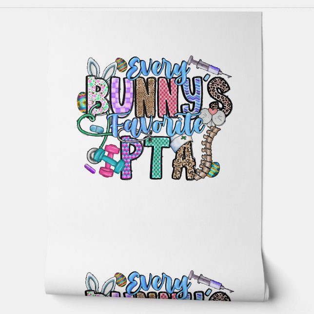 Papier Peint Chaque Bunnys PTA favori (Déroulement)