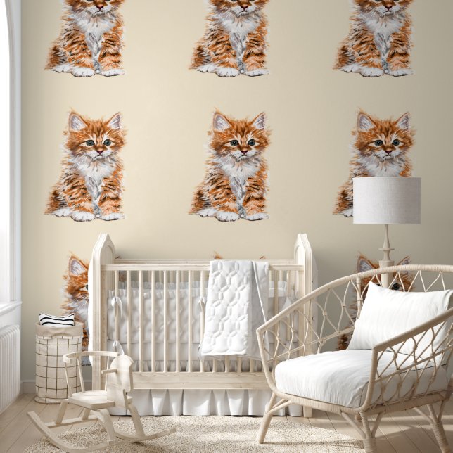 Papier Peint Chat bébé mignonne (Enfants)