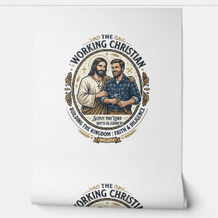 Papier Peint Chemise des métiers de la construction Jésus Graph