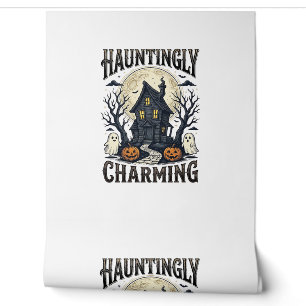 Papier Peint Chemise Maison Hantée Vintage Cottage Halloween De