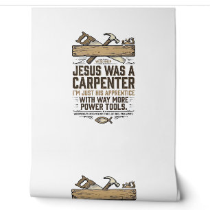 Papier Peint Chemise Vintage Apprenti Charpentier Jésus Menuisi