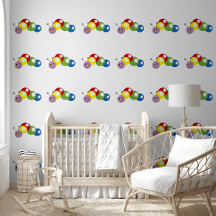 Papier Peint chenille maternelle