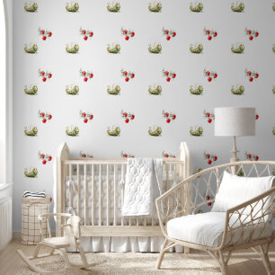 Papier Peint Chenille Mignonne