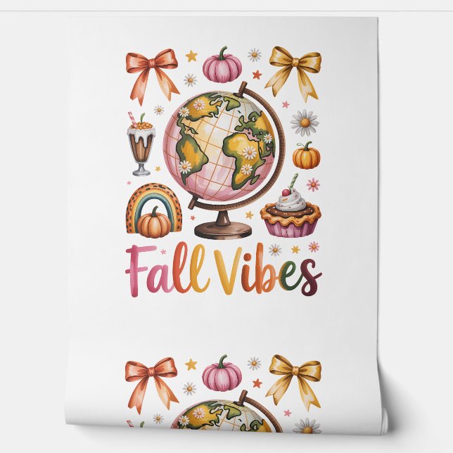 Papier Peint Chèvre Chemise Pays Citrouille (Déroulement)