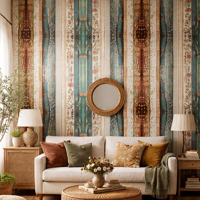 Papier Peint Chic motif shabby (Créateur téléchargé)