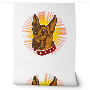 Papier Peint Chien de garde Berger belge Malinois