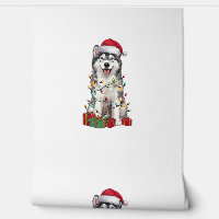Chien Water Spaniel Irlandais Chapeau de Père Noël