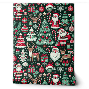 Papier peint CHRISTMAS sans faille