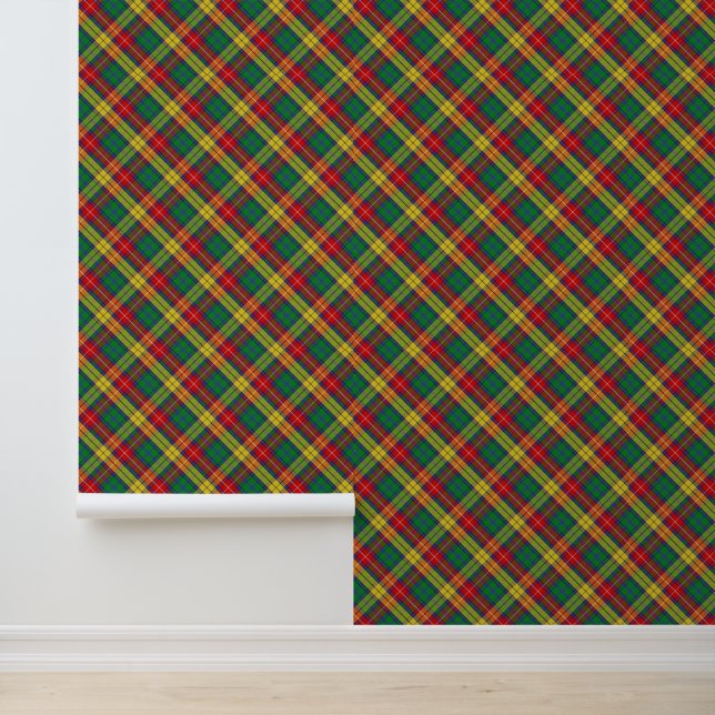 Papier Peint Clan Buchanan Tartan (Application)