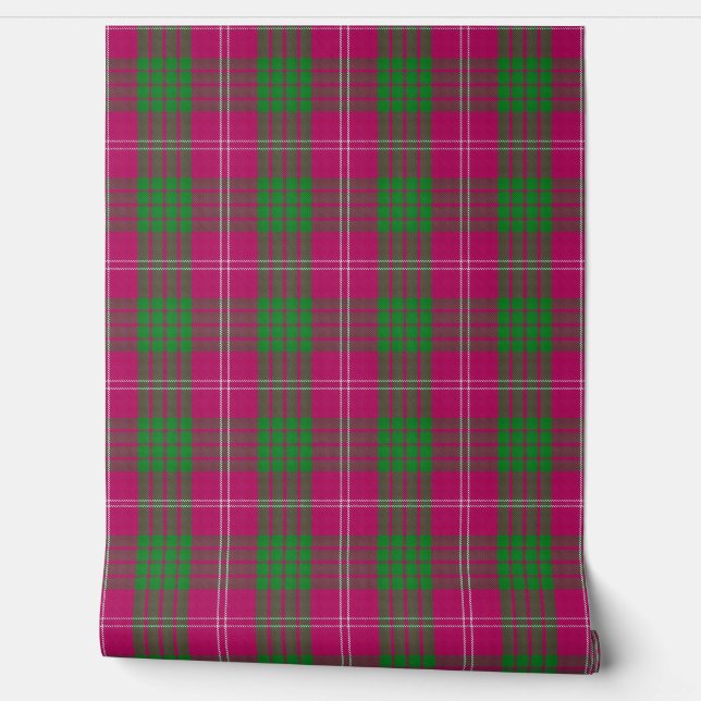 Papier Peint Clan Crawford Tartan (Déroulement)