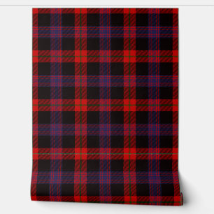 Papier Peint Clan écossais Brown Tartan Plaid