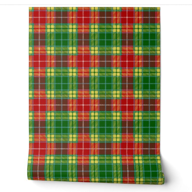 Papier Peint Clan écossais Buchanan Tartan Plaid (Déroulement)