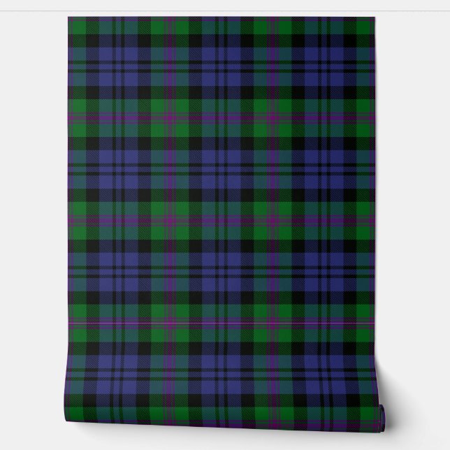 Papier Peint Clan écossais de Baird Tartan Plaid (Déroulement)