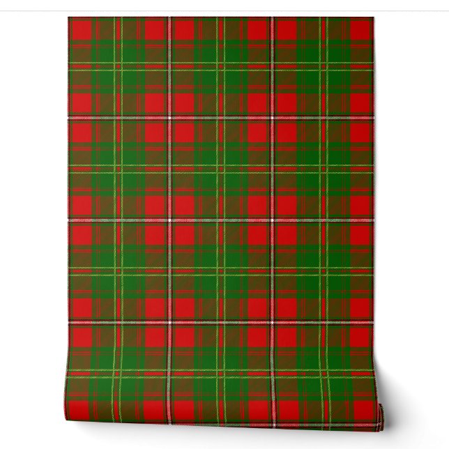 Papier Peint Clan écossais de Hay Tartan (Déroulement)
