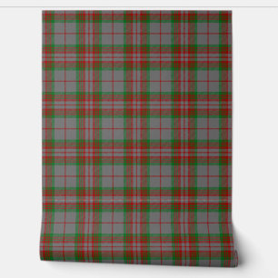Papier Peint Clan écossais gris Tartan Plaid