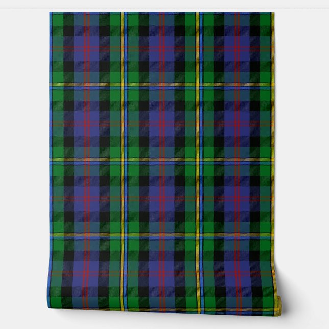 Papier Peint Clan écossais Malcolm Tartan Plaid (Déroulement)